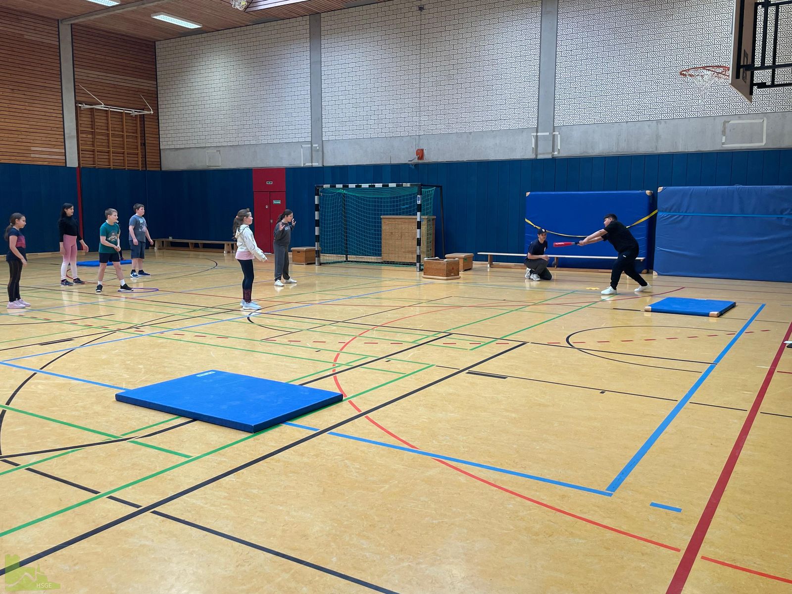 Baseballtraining mit den Witten Kaker Lakers 